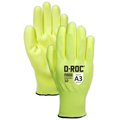 Magid DROC GPD525HV DuraBlend PU Palm Coated Gloves  Cut Level A3 GPD525HV-10